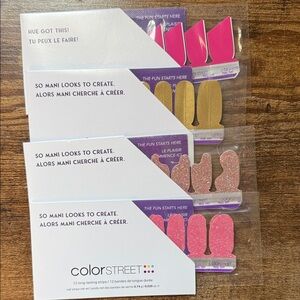 Color Street Nail Polish Strips: Accent Bundle